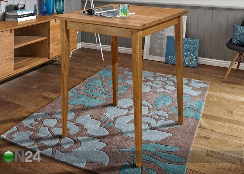 Tammepuust baarilaud 80x80 cm suurendatud