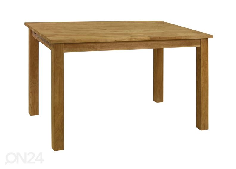 Tammest söögilaud Gloucester 75x120 cm suurendatud