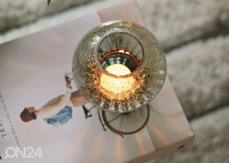 Teeküünlahoidja Fungo 12, roheline suurendatud