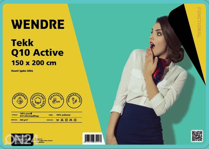 Tekk Q10 Active 150x200 cm suurendatud