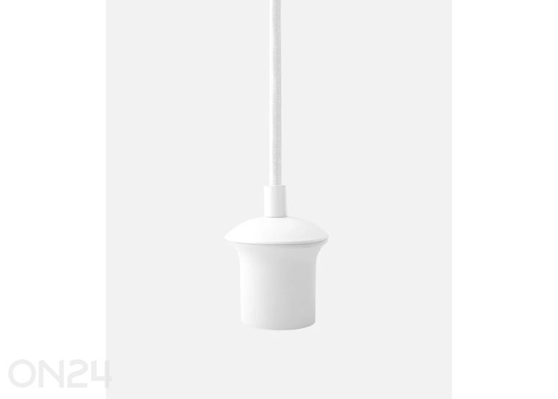 Tekstiilkaabel ümar 120 cm, must suurendatud