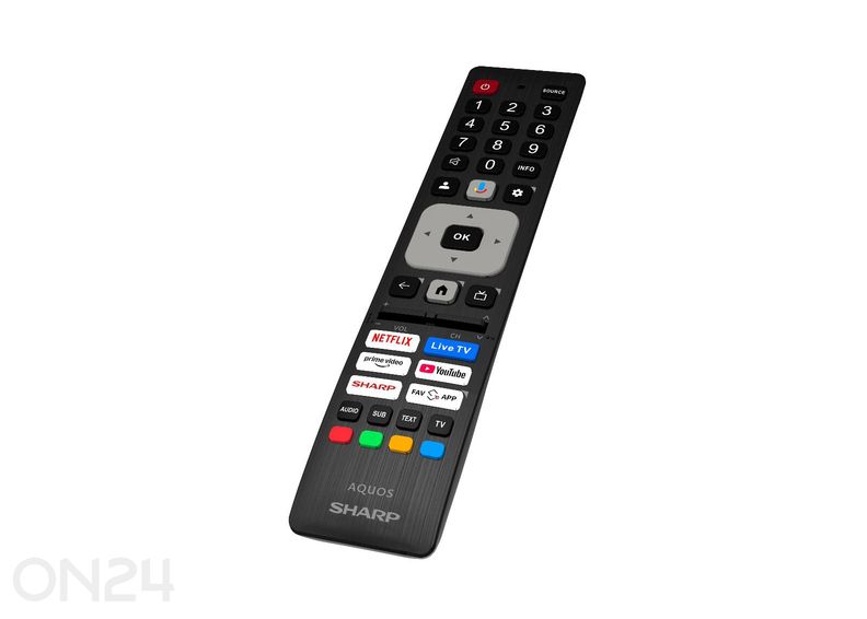 Teler Sharp 55" (139 cm) QLED 4K Ultra HD Google TV, Dolby Vision, Dolby Atmos suurendatud