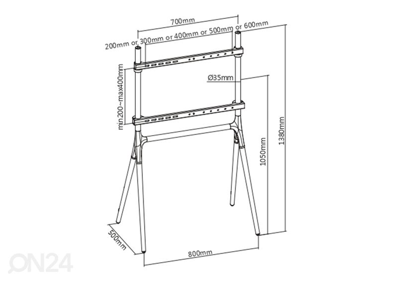 Telerijalg Amalfi suurendatud