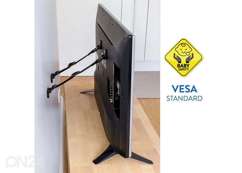 Televiisori/mööbli turvakinnitus Tatkraft Protect suurendatud