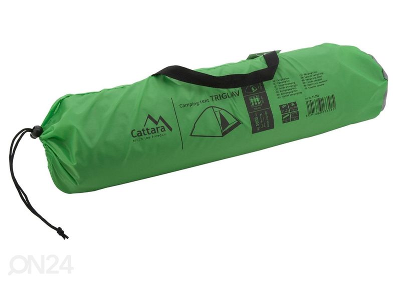 Telk 3 inimesele 200x200x130 cm PU3000 mm suurendatud