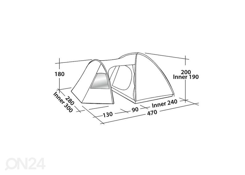Telk easy camp eclipse 500 suurendatud