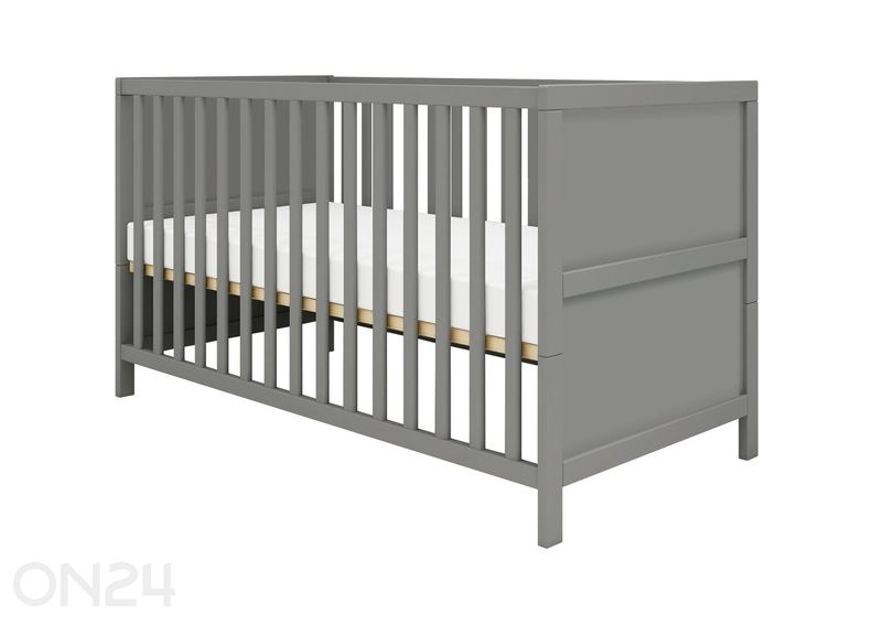 Thuka beebivoodi Luna ümberehituskomplekt juunior voodiks suurendatud