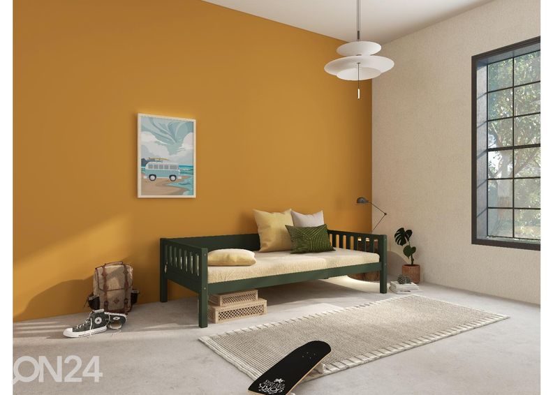 Thuka lastevoodi Viggo, roheline suurendatud