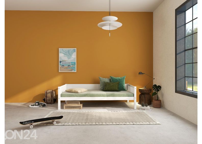 Thuka lastevoodi Viggo, valge suurendatud