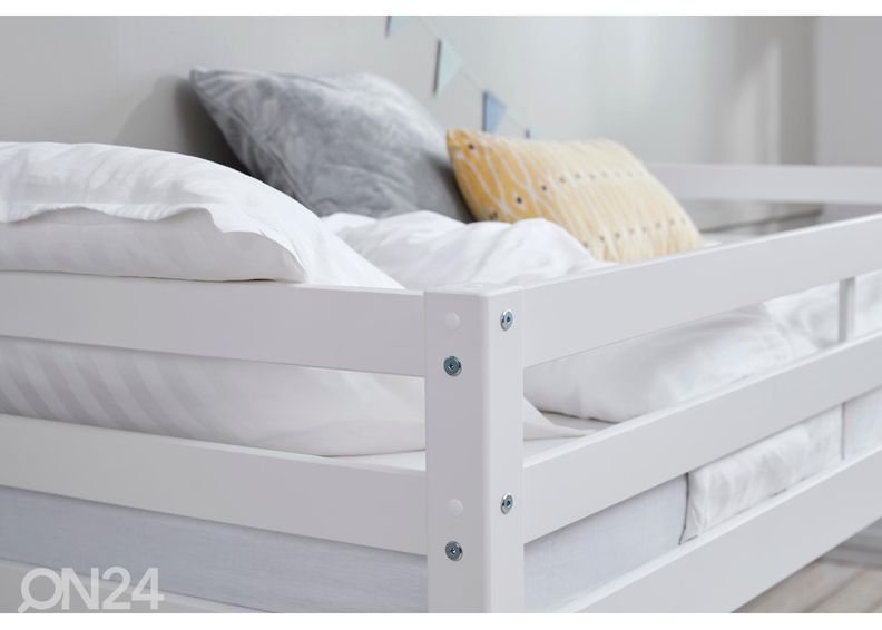 Thuka poolkõrge lastevoodi Actim, valge suurendatud