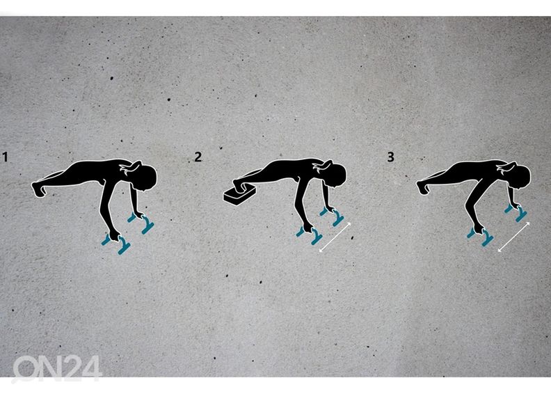 Toed kätekõverduste jaoks Avento suurendatud