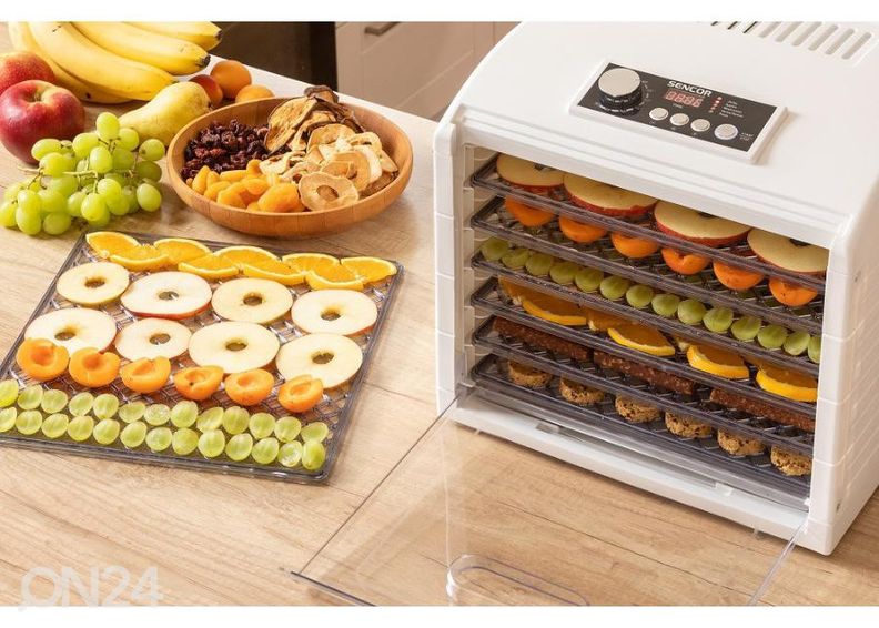 Toidukuivataja Sencor SFD6500WH suurendatud