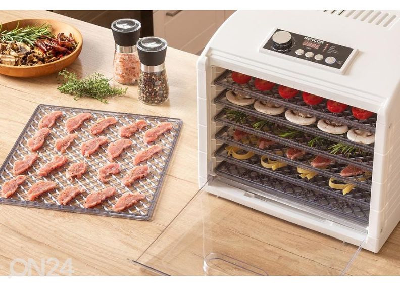 Toidukuivataja Sencor SFD6500WH suurendatud