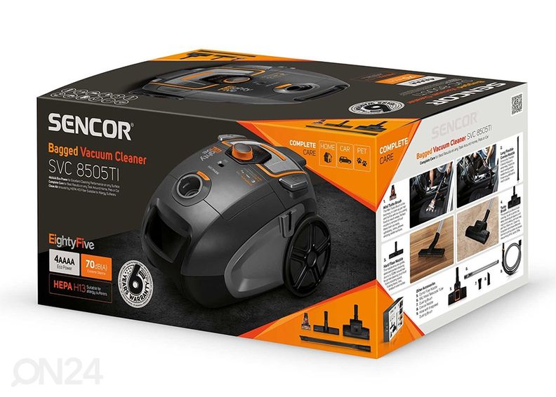 Tolmuimeja Sencor SVC8505TI suurendatud