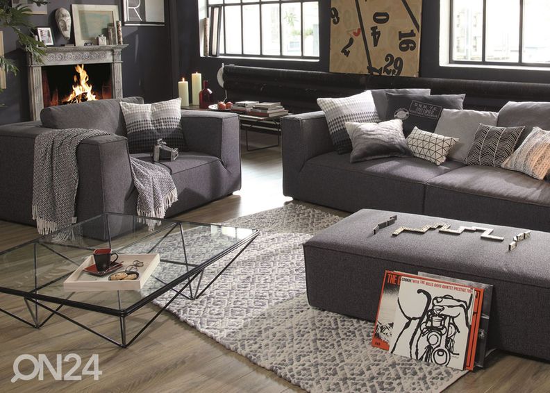 Tom Tailor vaip Smooth Comfort Diamond 85x155 cm suurendatud