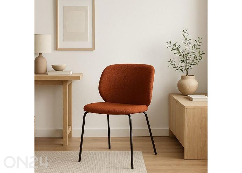 Tool Harrington, terrakota/must suurendatud