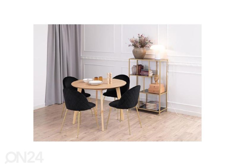 Tool Luise, must/kuldne suurendatud