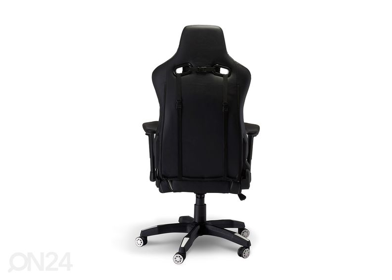 Töötool Gaming de Luxe, must/valge suurendatud