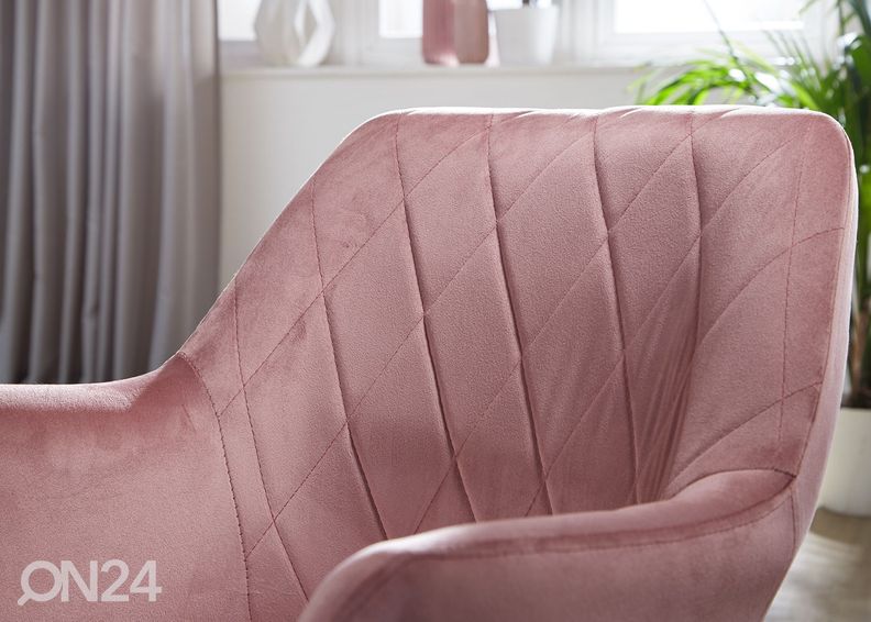 Töötool / söögitool, roosa suurendatud