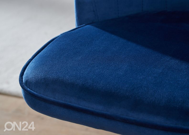 Töötool / söögitool, sinine suurendatud