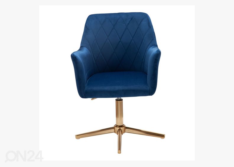 Töötool / söögitool, sinine suurendatud