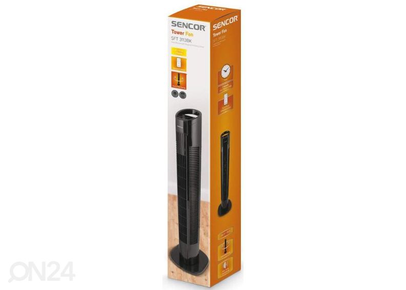 Tornventilaator Sencor SFT3113BK suurendatud