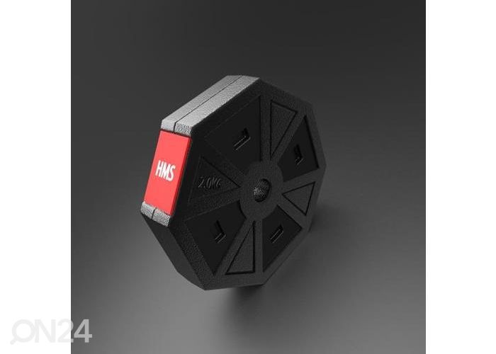 Tõstekang ja hantlid komposiit HMS 20 Kg suurendatud