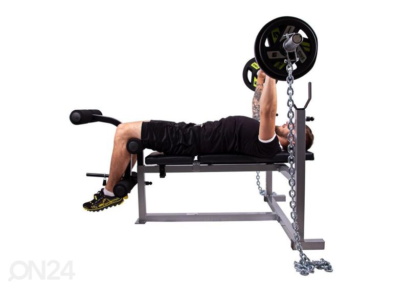 Tõstekettide komplekt Chainbos 2x25kg inSPORTline suurendatud