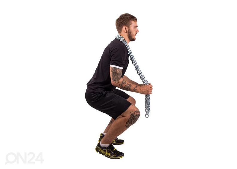 Tõstmiskett treeninguks Chainbos 30kg inSPORTline suurendatud