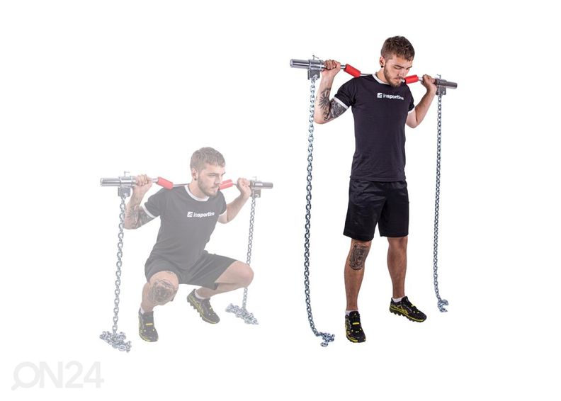 Tõstmiskett treeninguks Chainbos 30kg inSPORTline suurendatud