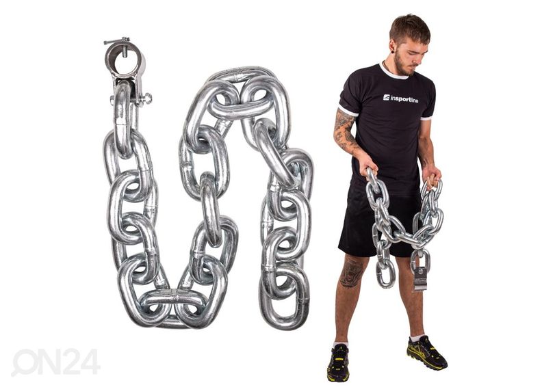 Tõstmiskett treeninguks Chainbos 30kg inSPORTline suurendatud