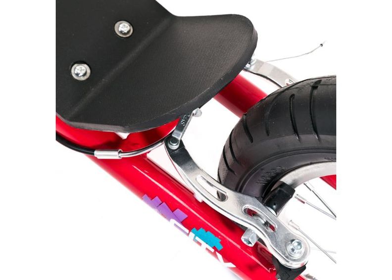 Tõukeratas City WORKER punane suurendatud