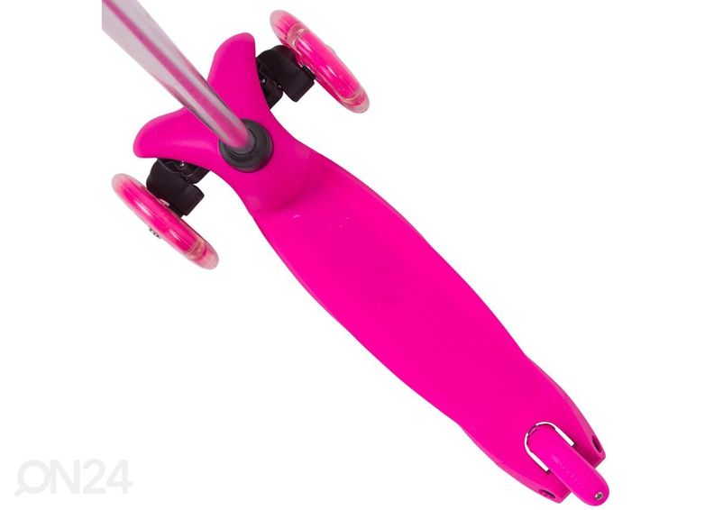 Tõukeratas lastele kolmerattaline helendav Lucerino Worker suurendatud