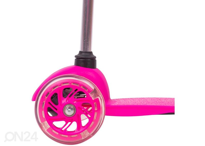 Tõukeratas lastele kolmerattaline helendav Lucerino Worker suurendatud