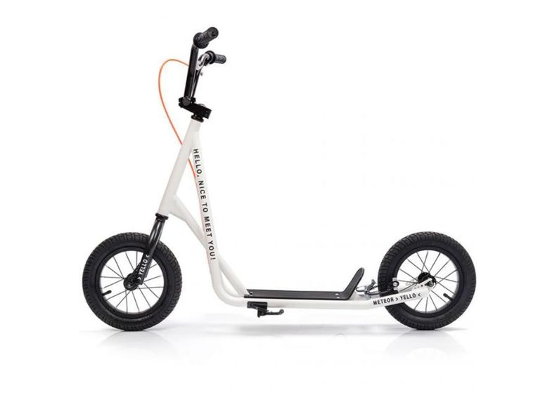 Tõukeratas lastele Meteor Yello suurendatud