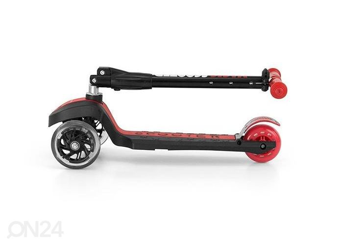 Tõukeratas Milly Magic must/pun suurendatud