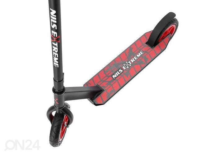 Tõukeratas Nils Extreme punane suurendatud