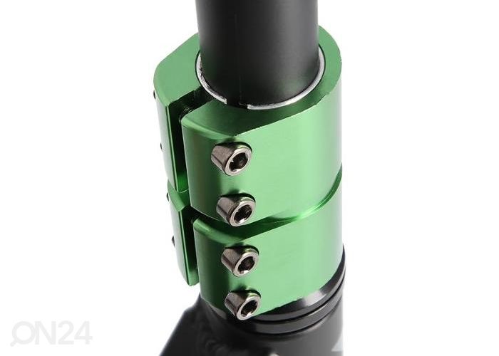 Tõukeratas Nils Extreme roheline-must suurendatud