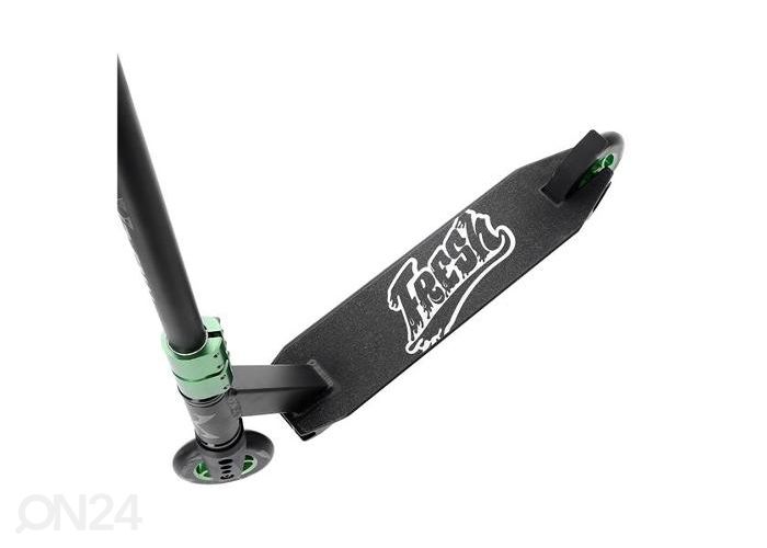 Tõukeratas Nils Extreme roheline-must suurendatud