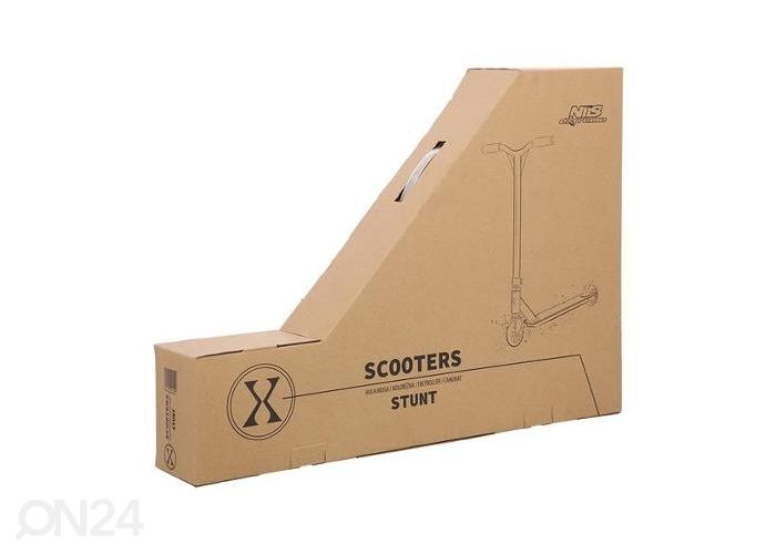 Tõukeratas Nils Extreme roheline-must suurendatud