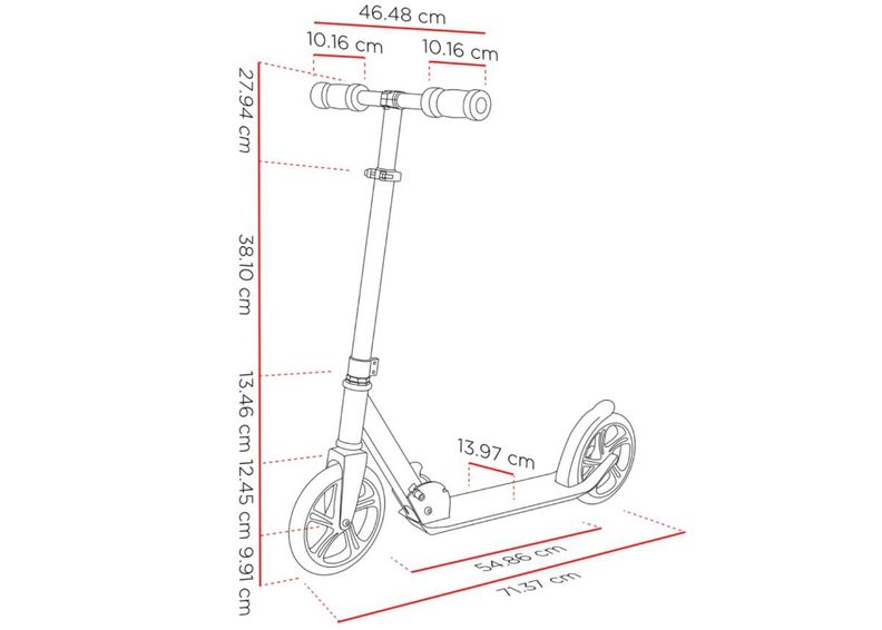 Tõukeratas Street Surfing Urban XPR Burst suurendatud