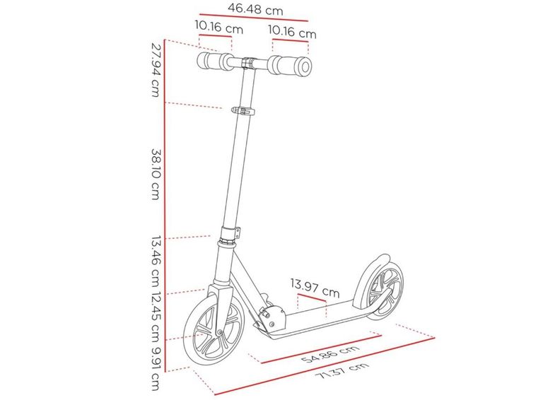 Tõukeratas Urban XPR Black Green Street Surfing suurendatud