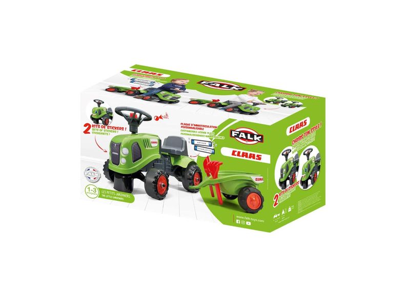 Traktor lastele Falk Claas Volare suurendatud