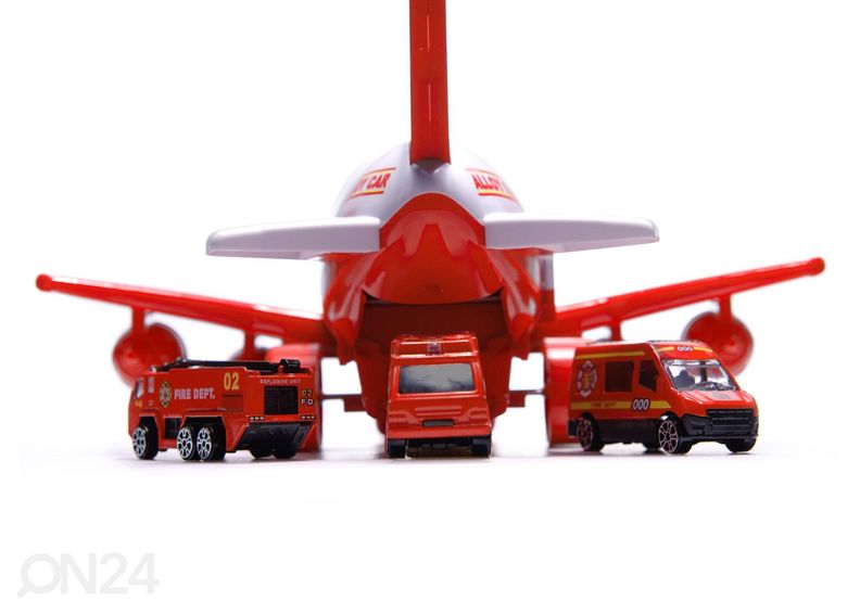 Transpordilennuk + 3 tuletõrjeautot suurendatud