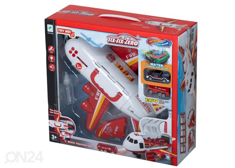 Transpordilennuk veekahuriga + 2 tuletõrjeautot suurendatud