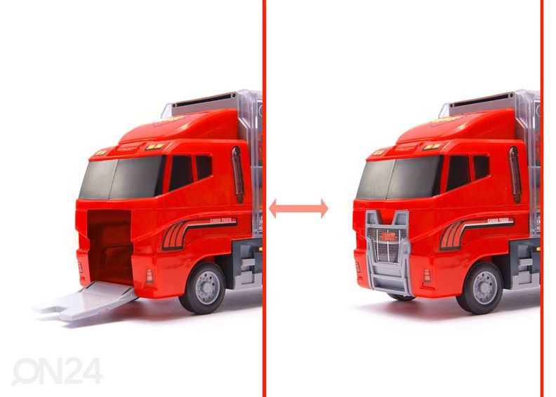 Transporter veoauto + 6 metallist mudelautot suurendatud