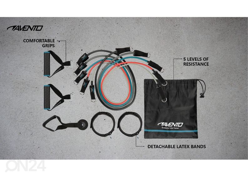 Treeningkummide komplekt Avento suurendatud