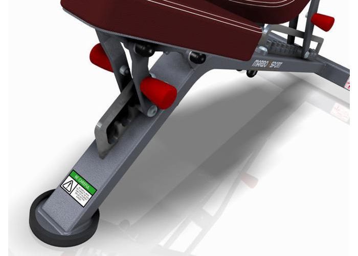 Treeningpink reguleeritav Marbo Sport suurendatud