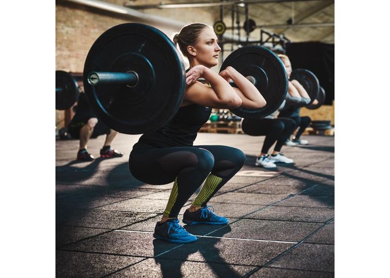 Trenažööride Põrandakaitse jõusaali 1cm inSPORTline suurendatud