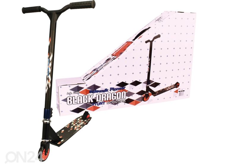 Triki Tõukeratas Black Dragon suurendatud